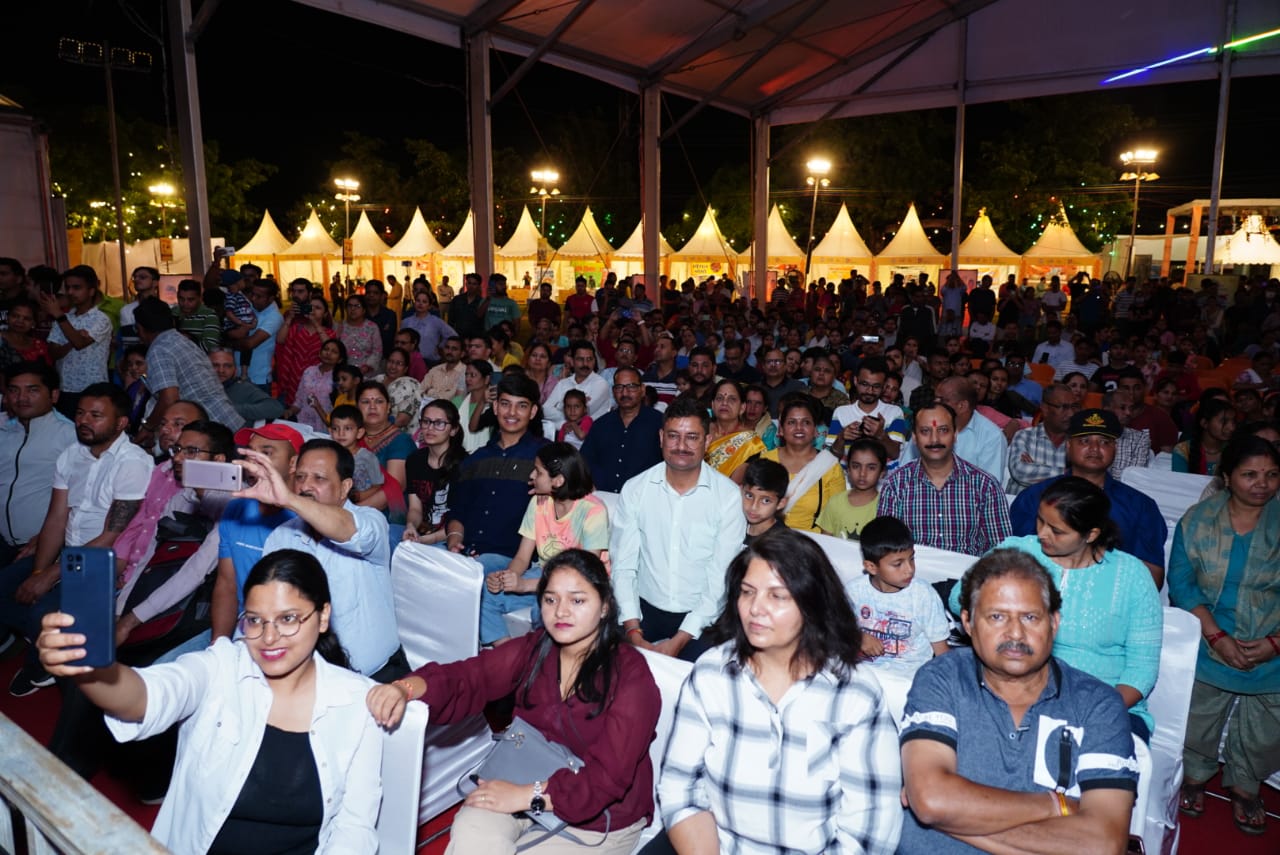 audience attending the event