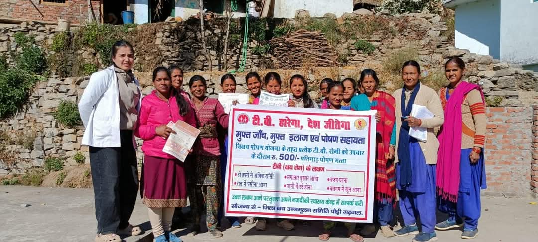 health camp in puadi Garhwal