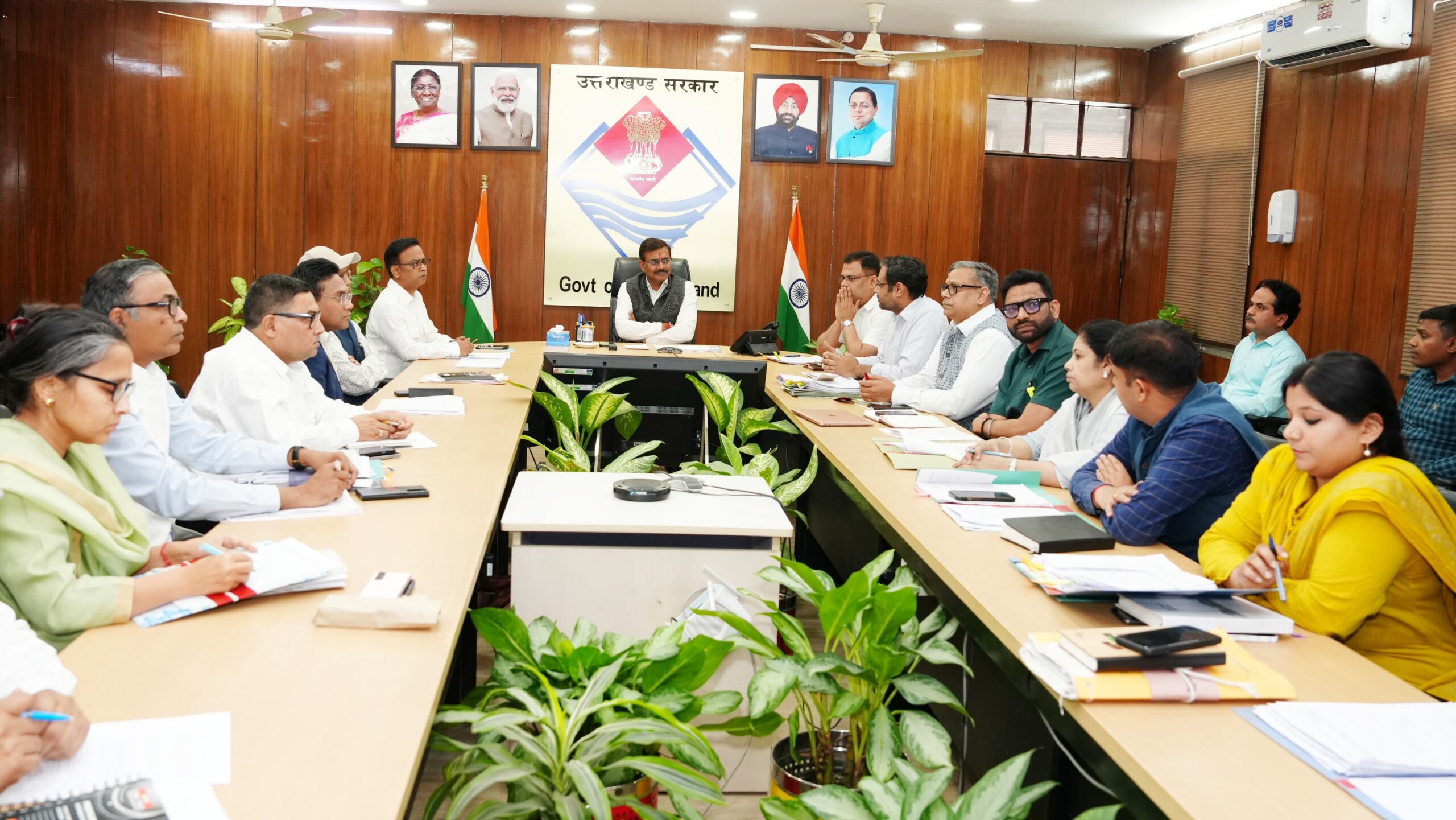 Chief Secretary for action