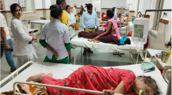 Bhojpur news; दुल्हन की चाची की मौत, शादी समारोह में कढ़ी-चावल खाकर 50 लोगों की हालत बिगड़ी