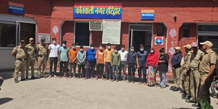 haridwar police action