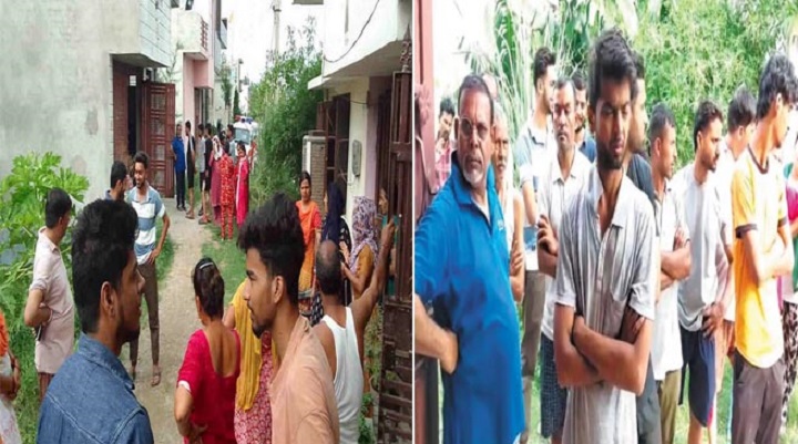 पत्नी की हत्या कर पति खुद भी फांसी पर झूला  