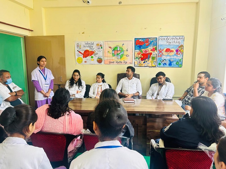 विश्व हेपेटाइटिस दिवस पर खिर्सू सीएचसी में जागरुकता गोष्ठी आयोजित