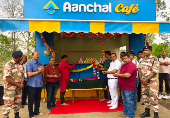 Lalkuan: Anchal Milk Parlour Cafe Inaugurated at the 34th Battalion, ITBP