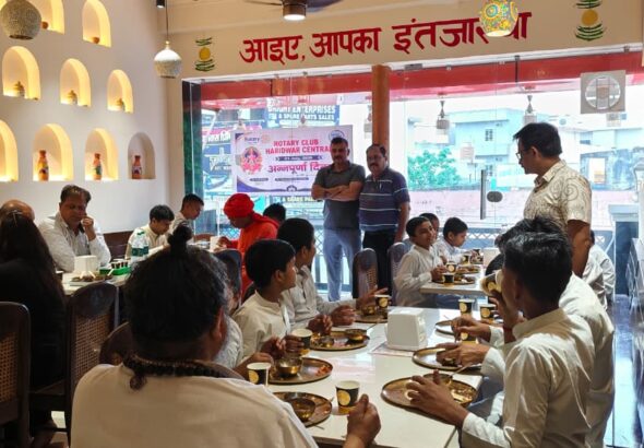 Rotary Club Haridwar Social Service Activity